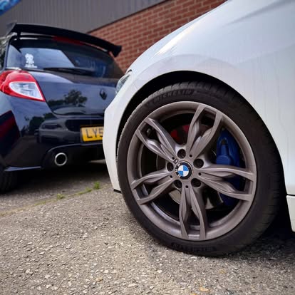 Wheel and tyre detail at Coastal Motorsport
